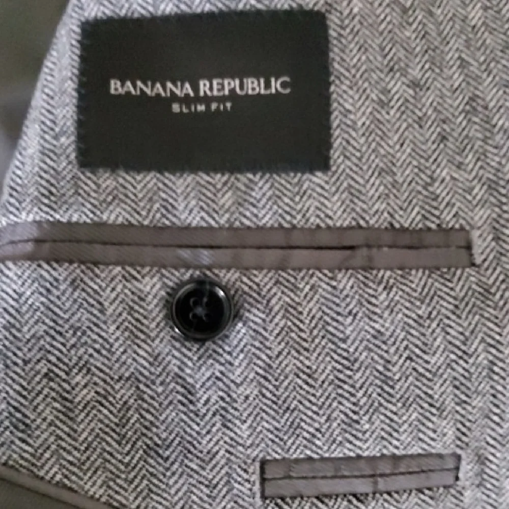 Banana Republic Charcoal Blazer